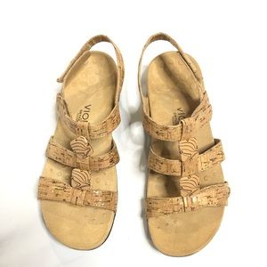Vionic Amber Orthaheel Ankle Strap Sandals Sz 8-9